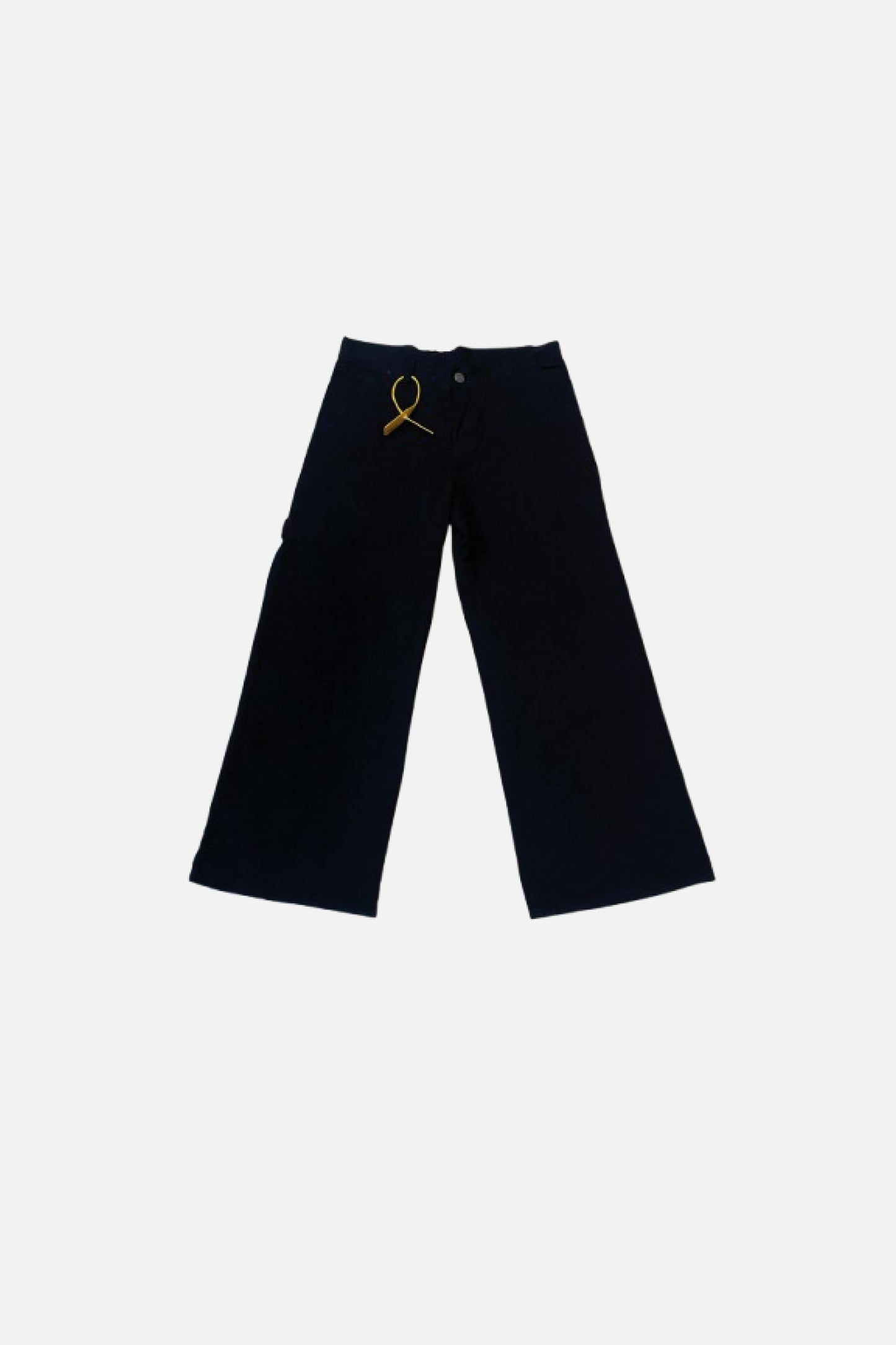 PANTALÓN EN DRILL NEGRO