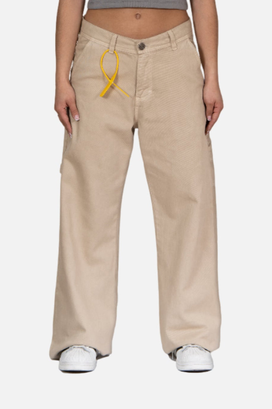 PANTALÓN EN DRILL BEIGE