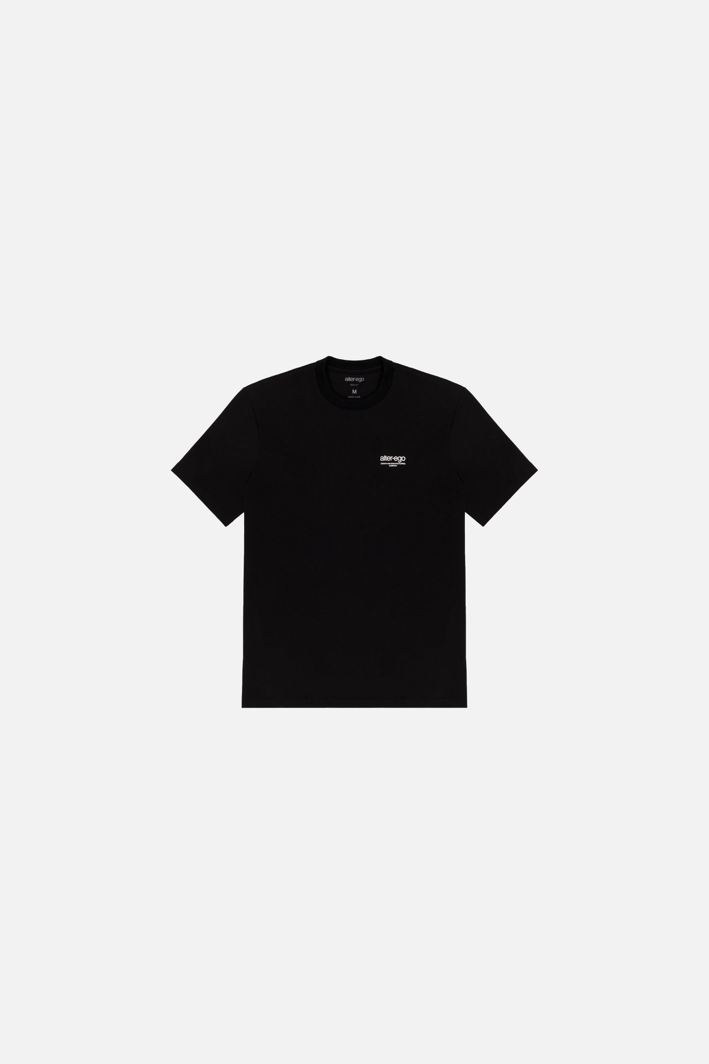 CAMISETA REGULAR FIT WORKER NEGRA