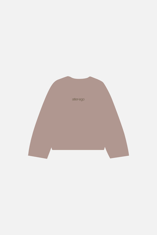 CREWNECK BOXY FIT F&F CAFÉ