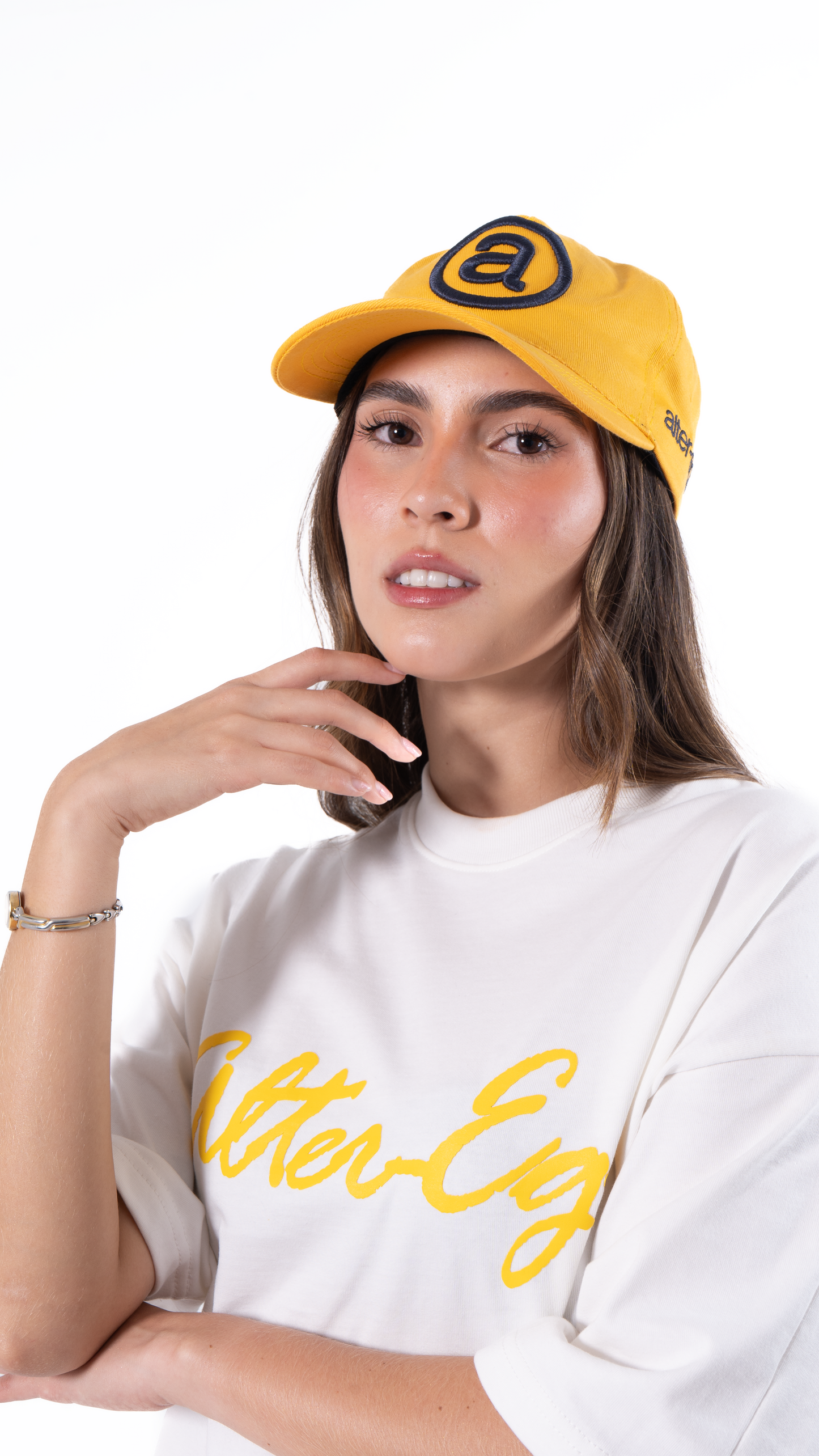 GORRA LOGO AMARILLO