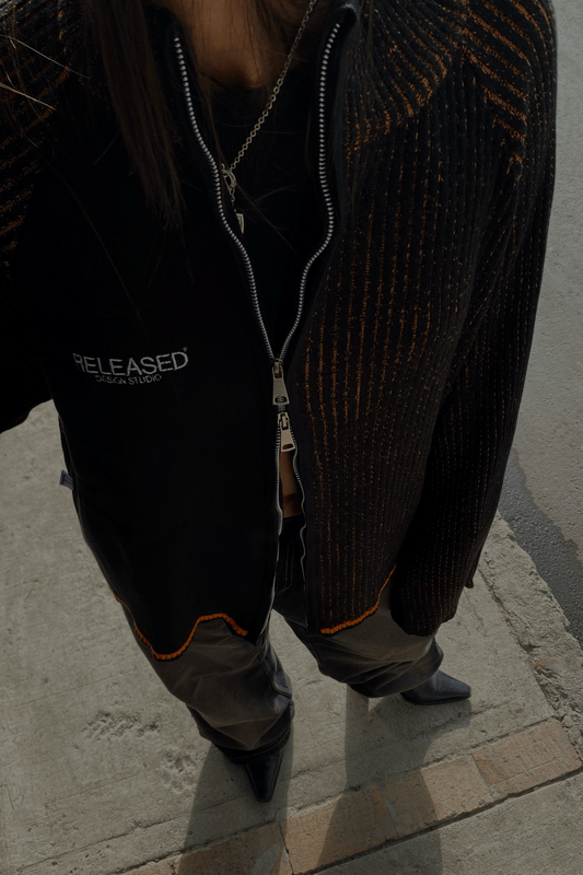 KNIT DUAL ZABRINSKY - DARK ORANGE