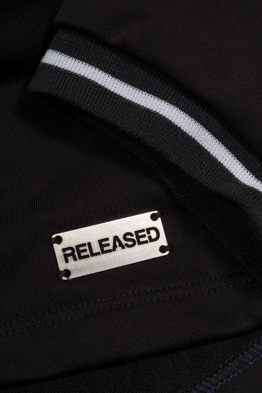 POLO FUTBOL BLOCKCORE NEGRO