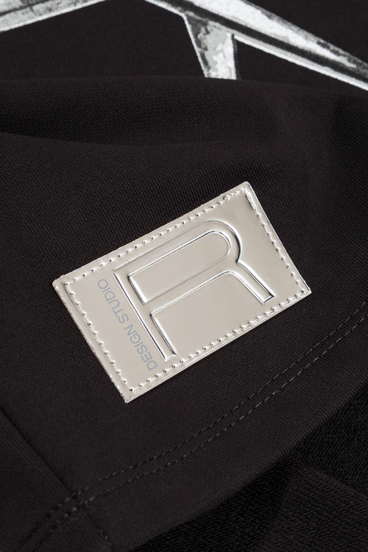 CREWNECK BOXY FIT IRON CORE NEGRO