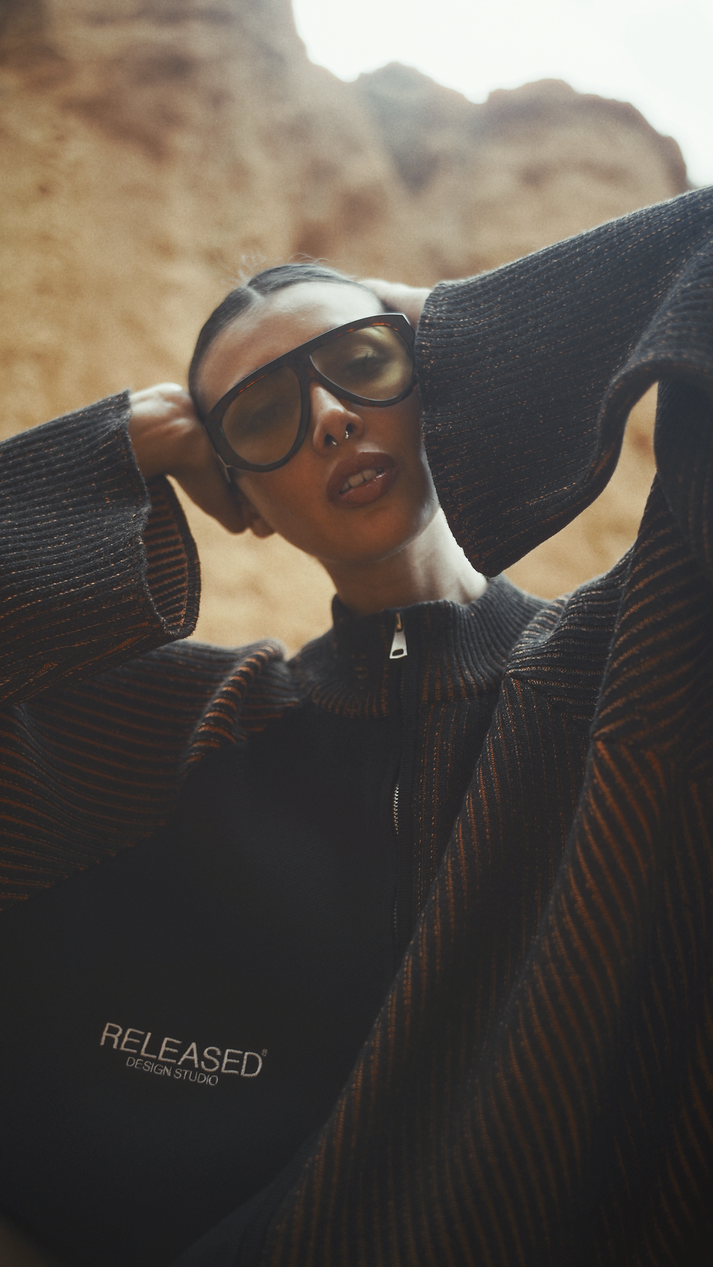 KNIT DUAL ZABRINSKY - DARK ORANGE