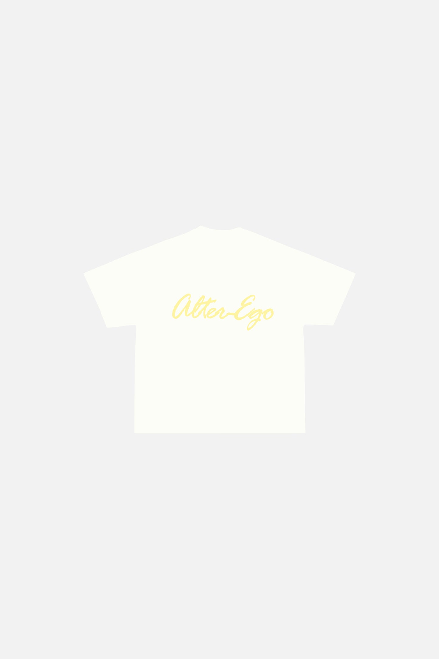 CAMISETA BOXY FIT LOGO AMARILLO