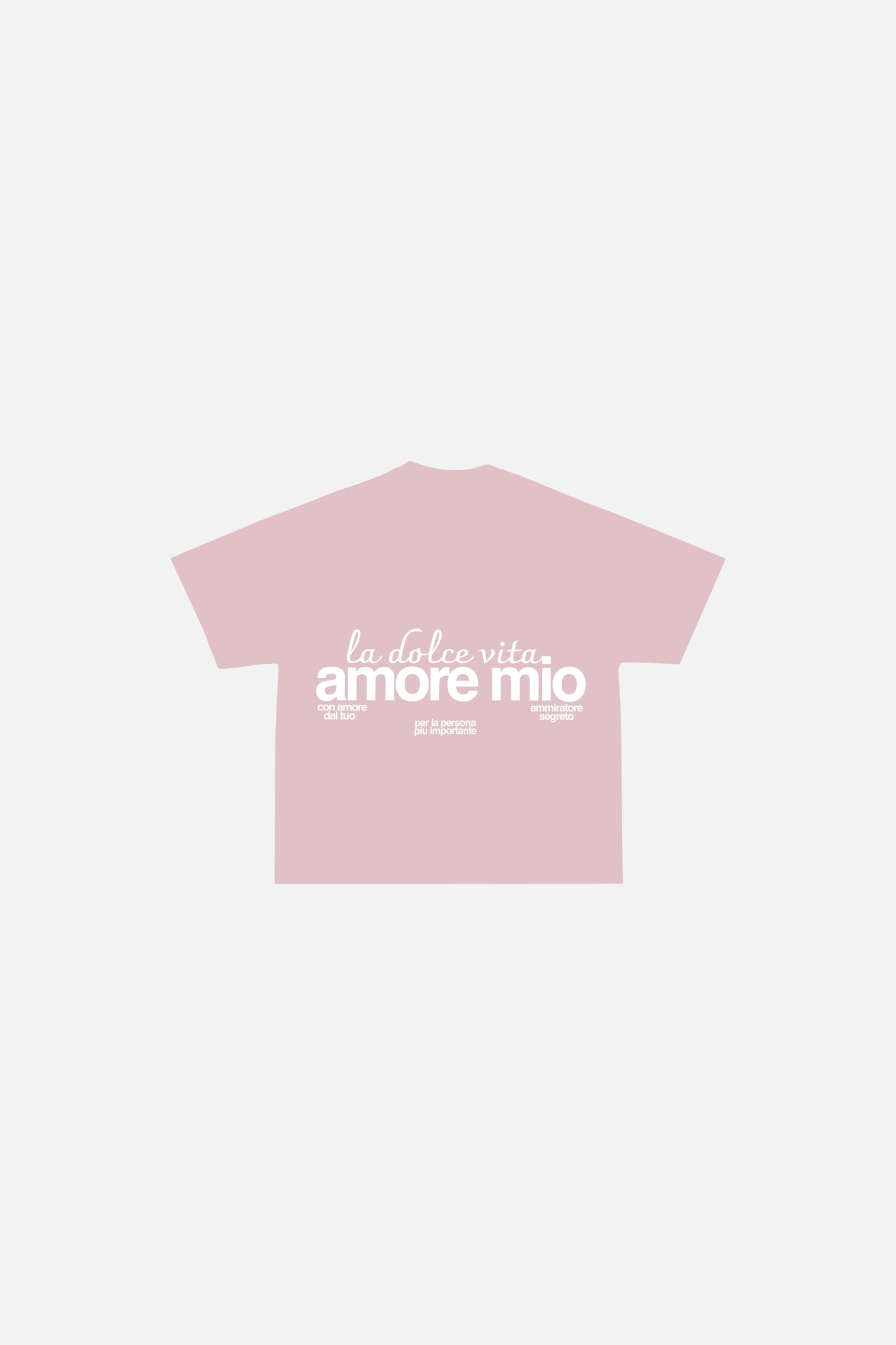 CAMISETA BOXY FIT LOGO ROSA